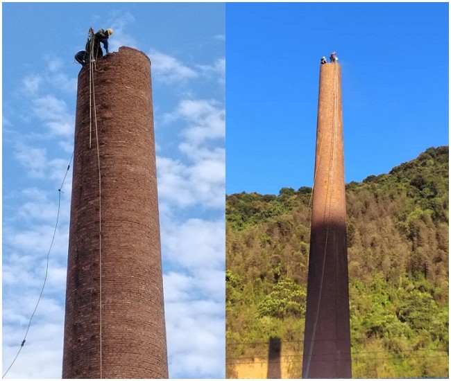 煙囪拆除-廢棄煙囪怎樣做到安全快捷拆除？