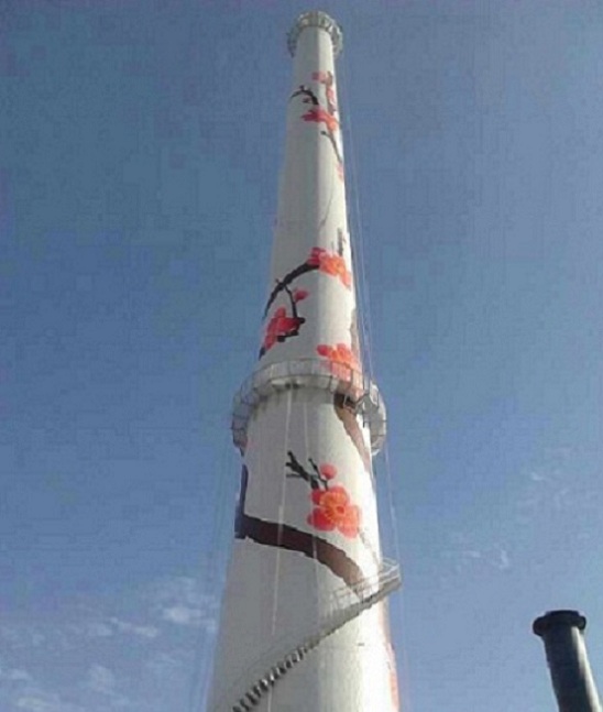 煙囪美化公司煙囪為什么要美化？如何保證煙囪美化效果？